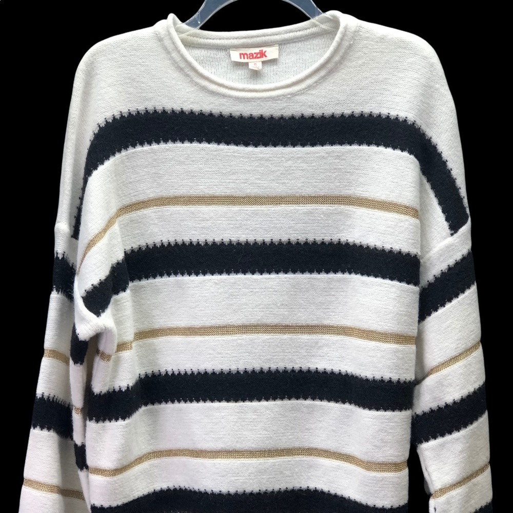 Mazik  Striped Sweater Sz:S